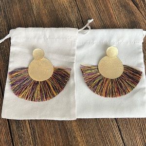 Large and bold statement earrings